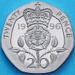 Монета Великобритания 20 пенсов 1996 год. Proof