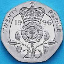 Великобритания 20 пенсов 1996 год. Proof