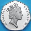 Монета Великобритания 50 пенсов 1993 год. Proof