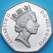 Монета Великобритания 50 пенсов 1997 год. KM# 940.1Proof