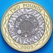 Монета Великобритания 2 фунта 2003 год. Proof