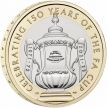Монета Великобритания 2 фунта 2022 год в буклете. Кубок Англии.
