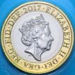 Монета Великобритания 2 фунта 2017 год. Возрождение Британии.
