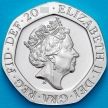 Монета Великобритания 20 пенсов 2015 год.