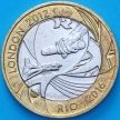 Монета Великобритания 2 фунта 2012 год. Передача Олимпиады в Рио