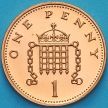 Монета Великобритания 1 пенни 2002 год. Proof