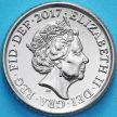 Монета Великобритания 5 пенсов 2017 год.