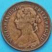 Монета Великобритания 1 фартинг 1880 год.