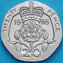 Великобритания 20 пенсов 1995 год.