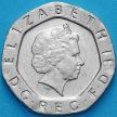 Монета Великобритании 20 пенсов 2004 год.