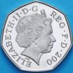 Монета Великобритания 50 пенсов 2001 год. Proof