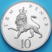 Монета Великобритания 10 пенсов 1988 год. Proof