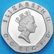 Монета Великобритания 20 пенсов 1989 год. Proof