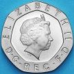 Монета Великобритания 20 пенсов 1999 год. Proof