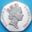 Монета Великобритания 50 пенсов 1988 год. Proof
