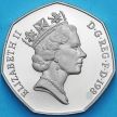 Монета Великобритания 50 пенсов 1985 год. Proof