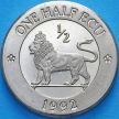 Монета Великобритания 1/2 экю 1992 год. Британский лев