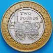Монета Великобритания 2 фунта 2004 год. Паровоз Ричарда Тревесика.