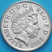 Монета Великобритания 10 пенсов 2011 год.
