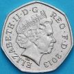 Монета Великобритания 50 пенсов 2013 год. Кристофера Айронсайд