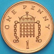 Великобритания 1 пенни 1994 год. BU