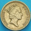 Монета Великобритания 1 фунт 1992 год. Геральдический дуб