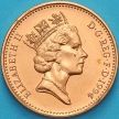 Монета Великобритания 1 пенни 1994 год. BU