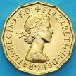 Монета Великобритания 3 пенса 1970 год. Пруф