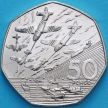 Монета Великобритания 50 пенсов 1994 год. День D. BU