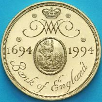 Великобритания 2 фунта 1994 год. 300 лет Банку Англии. BU
