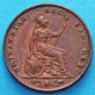 Монета Великобритании 1 фартинг 1859 год.