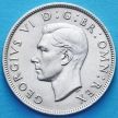 Серебряная монета Великобритании 2 шиллинга 1943 год.