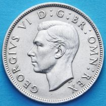 Великобритания 2 шиллинга 1943 год. Серебро
