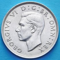 Великобритания 2 шиллинга 1946 год. Серебро