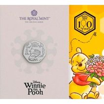 Великобритания 50 пенсов 2026 год. Винни-Пух. Доброта