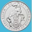 Монета Великобритания 5 фунтов 2021 год. Белая борзая Ричмонда. Буклет