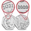 Монета Великобритания 50 пенсов 2021 год. Сборная Великобритании на Олимпийских играх в Токио. Буклет