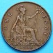 Монета Великобритании 1 пенни 1936 год. 