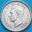 Монета Великобритания 6 пенсов 1939 год. Серебро