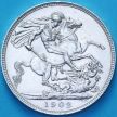 Монета Великобритания  1 крона 1902 год. Георгий Победоносец.