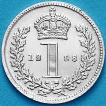 Великобритания 1 пенни 1896 год. Maundy