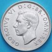 Монета Великобритания 2 шиллинга 1937 год. Серебро.
