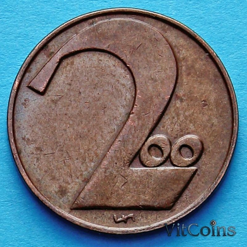 Монета Австрии 200 крон 1924 год.
