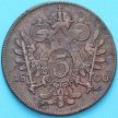 Монета  Австрия  3 крейцера 1800 год. F