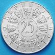 Монета Австрии 25 шиллингов 1956 год. Вольфганг Амадей Моцарт. Серебро.
