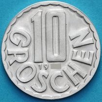 Австрия 10 грошей 1981 год. Proof