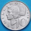 Монета Австрия 10 шиллингов 1978 год.