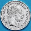 Монета Австрия 10 крейцеров 1872 год. Серебро.