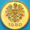 Монета Австрия,.жетон монетного двора Вена 1980 год  Proof