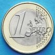 Монета Австрия 1 евро 2019 год. На монете есть дата 2019 г.